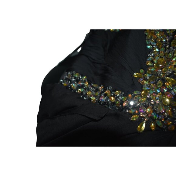 Celavie 3005S Short A-Line Dress Sweetheart Rhinestone Empire NWT size small - Picture 8 of 9